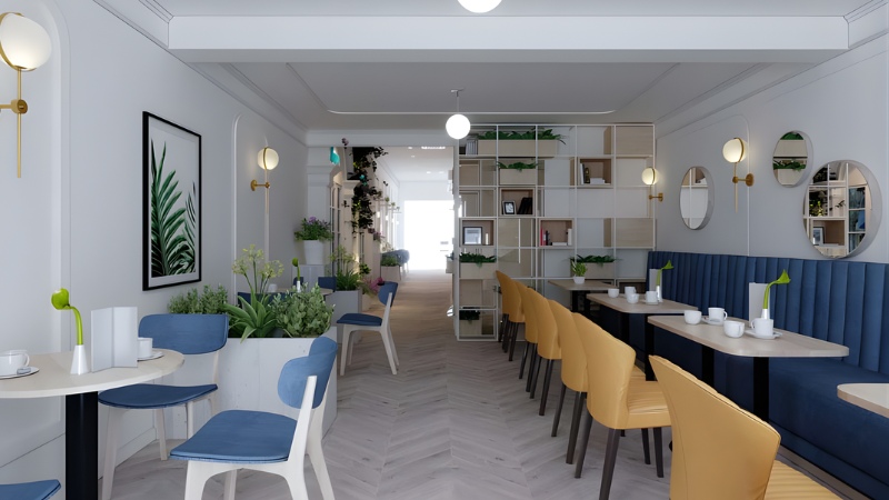 decor quán trà sữa đẹp