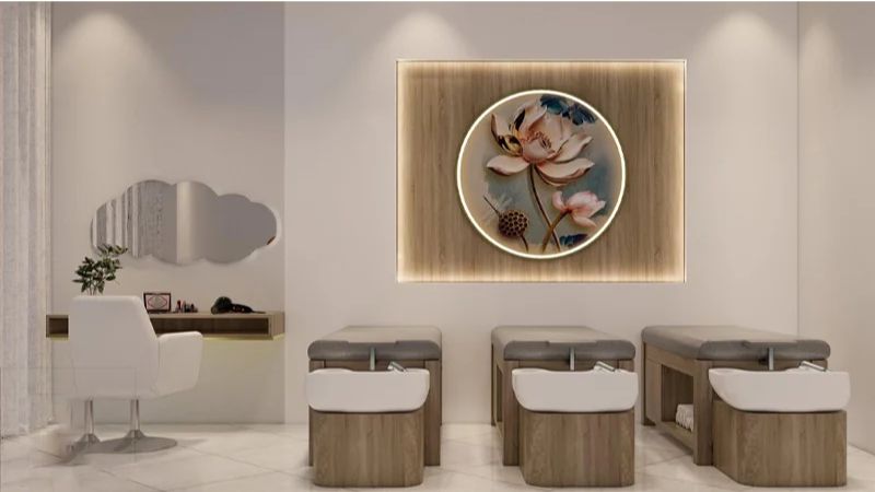 nội thất thẩm mỹ viện