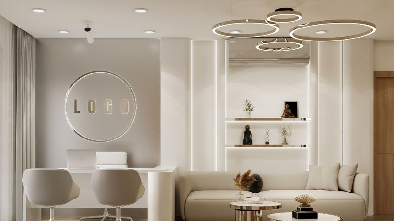 thiết kế nội thất spa thẩm mỹ