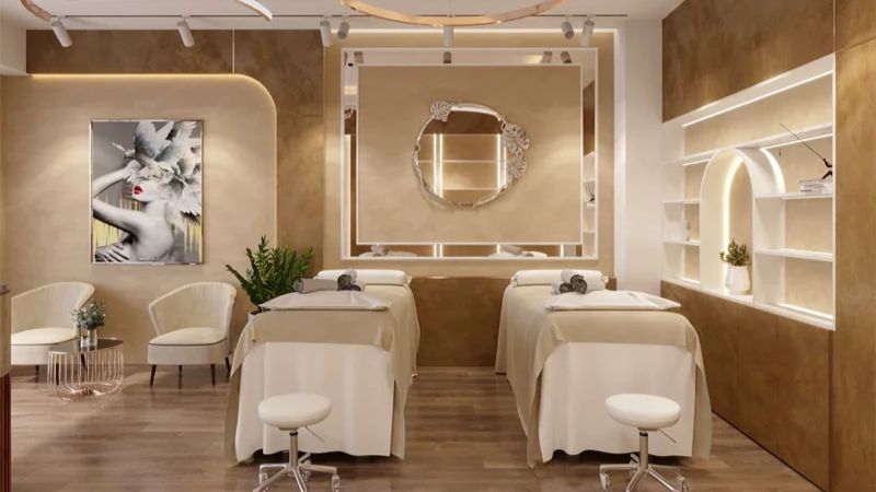 thiết kế thẩm mỹ viện đẹp