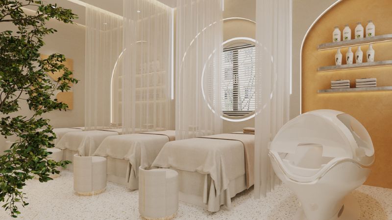 thiết kế thẩm mỹ viện